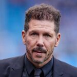 September 25, 2021, VITORIA, VIZCAYA, SPAIN: Diego Pablo Simeone, coach of Atletico de Madrid, looks on before the Span